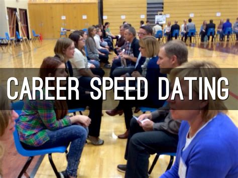 Career speed dating